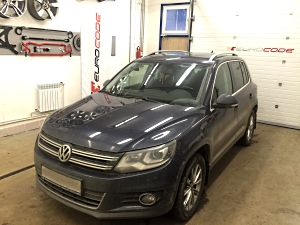 Чип тюнинг VW Tiguan 2.0 TSI Stag1
